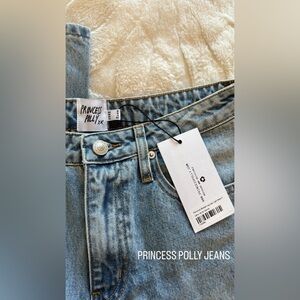 PRINCESS POLLY Fairmount
NWT
Straight Leg Jean Light wash Denim